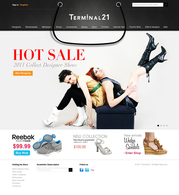 Website / Terminal 21